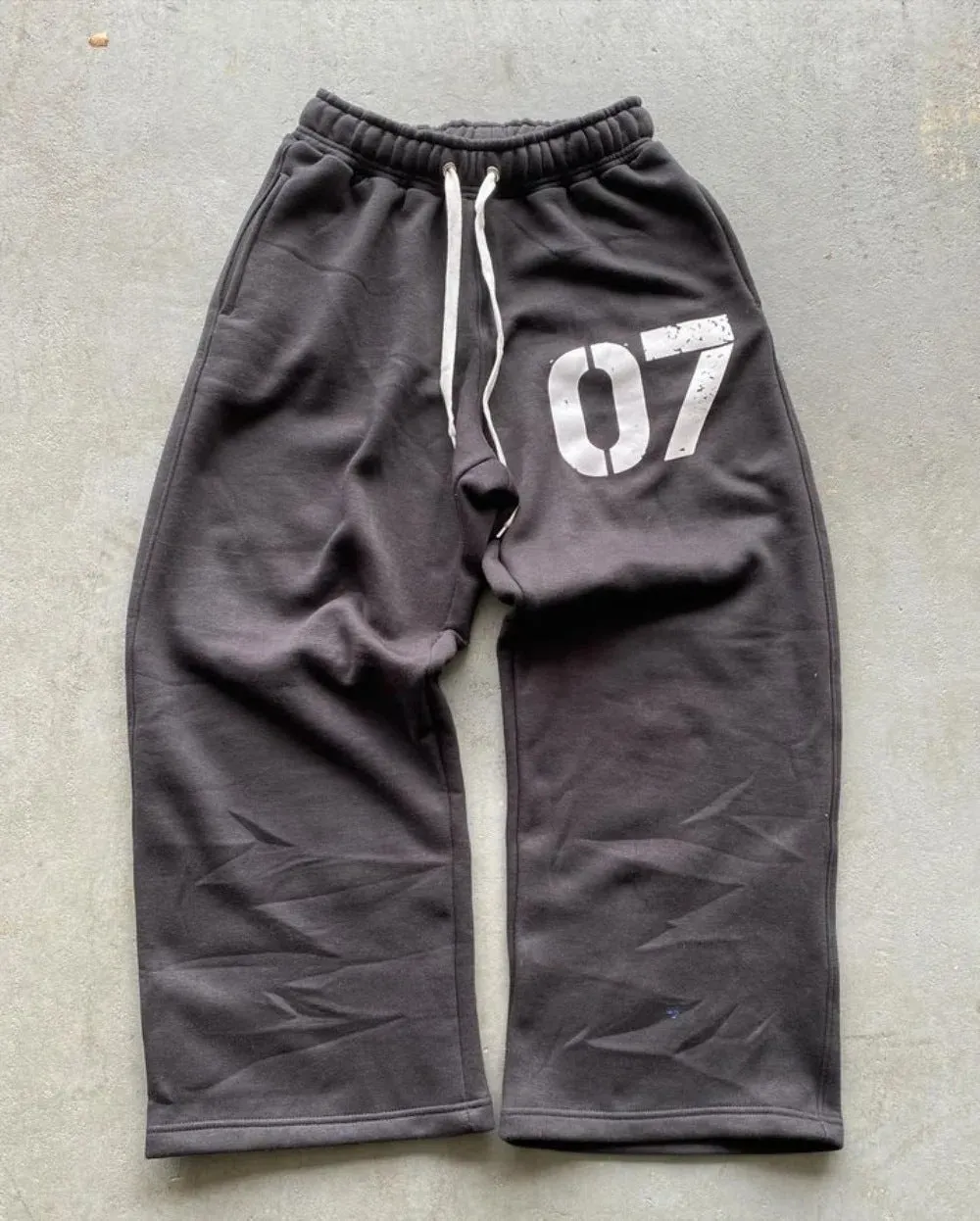 07 Street Trend Loose Sweater Suit