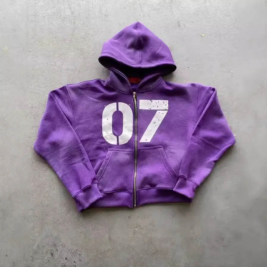 07 Street Trend Loose Sweater Suit