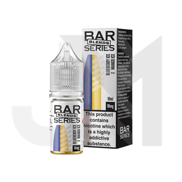 10mg Bar Series Blends 10ml Nic Salts (50VG/50PG)