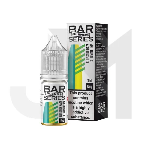 10mg Bar Series Blends 10ml Nic Salts (50VG/50PG)