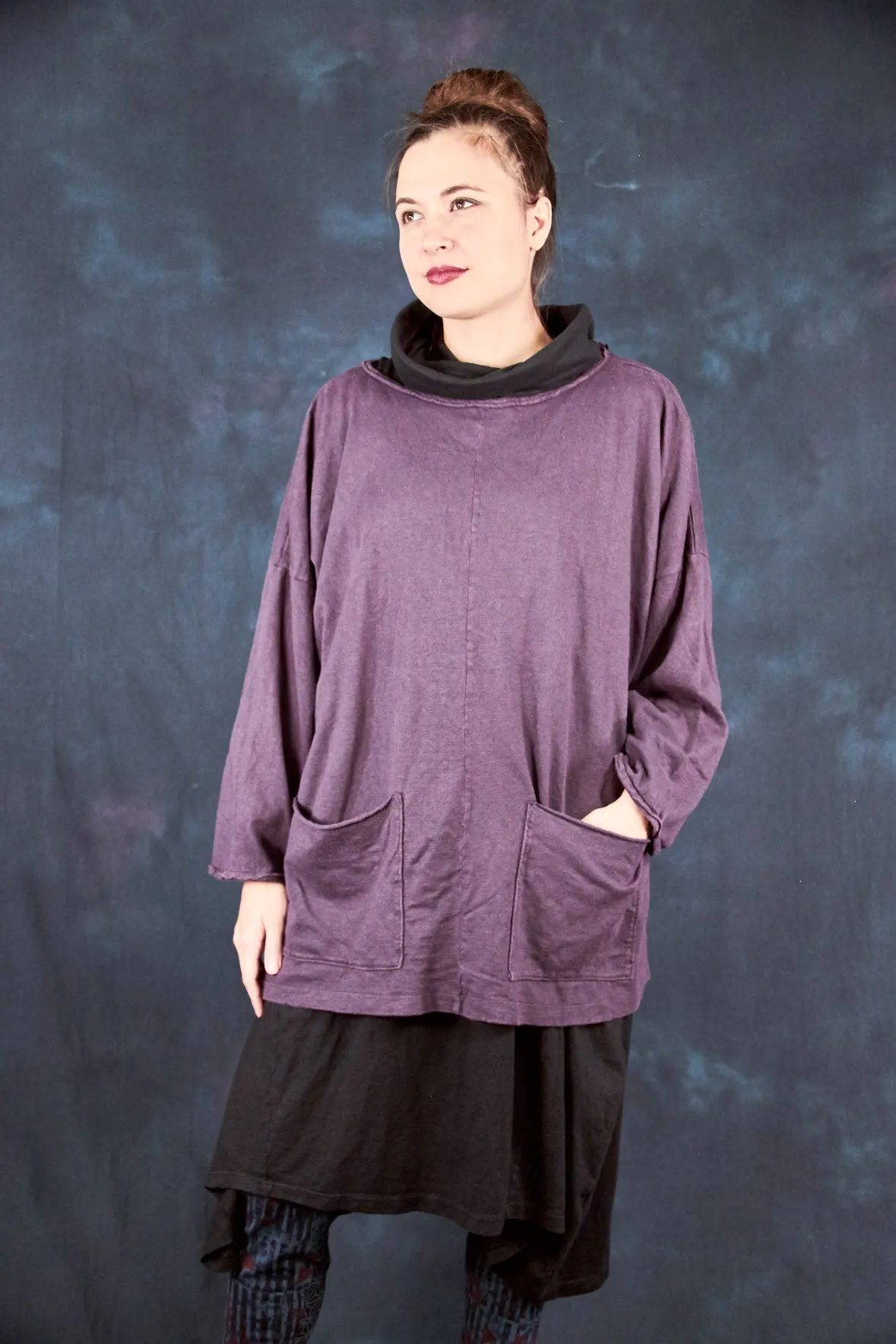 1585 Oversized Cabin Pullover Dulse-U