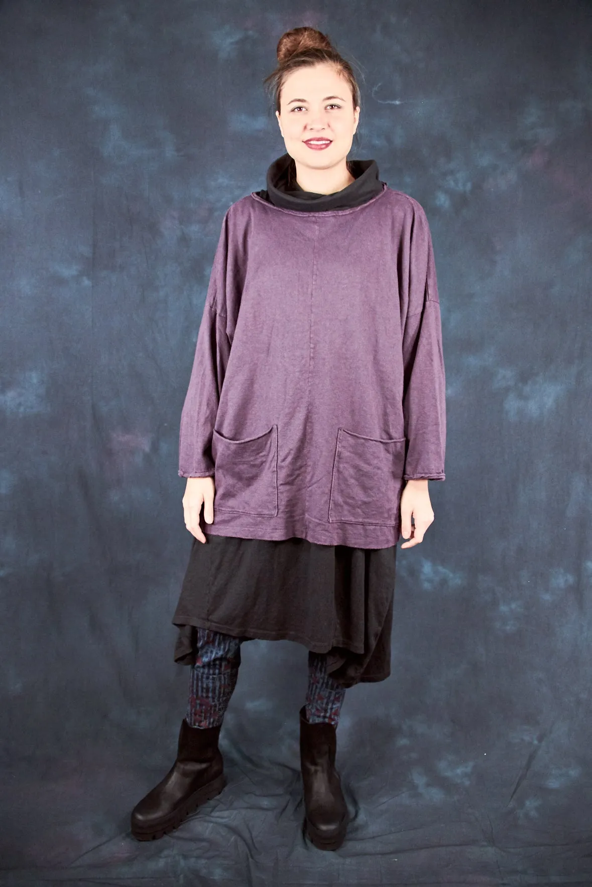1585 Oversized Cabin Pullover Dulse-U
