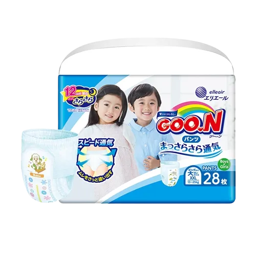 6-Pack Ultra Dry & Thin Daio GOO.N Nappy Pants XXL (13-25kg) 28PK Carton Sale