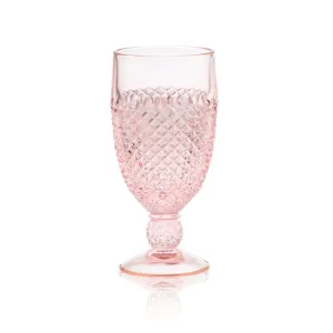 Addison Glass Goblet - 6 Color Options