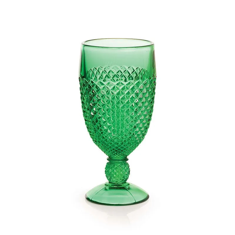 Addison Glass Goblet - 6 Color Options