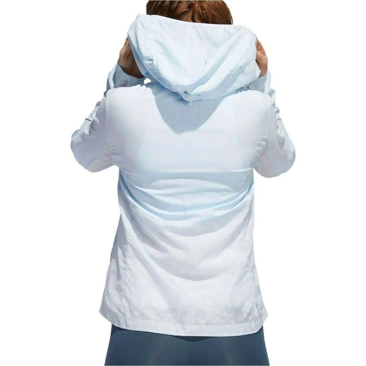 adidas Own The Run HD Windbreaker Womens Running Jacket - Blue