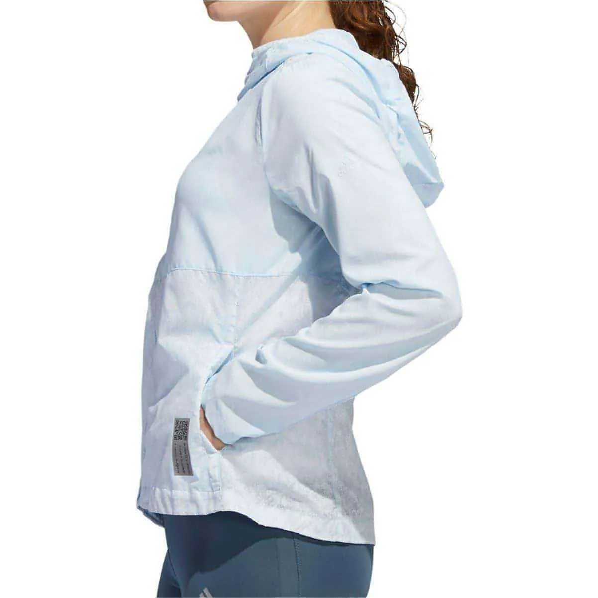 adidas Own The Run HD Windbreaker Womens Running Jacket - Blue
