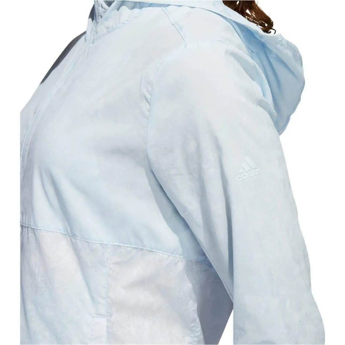 adidas Own The Run HD Windbreaker Womens Running Jacket - Blue
