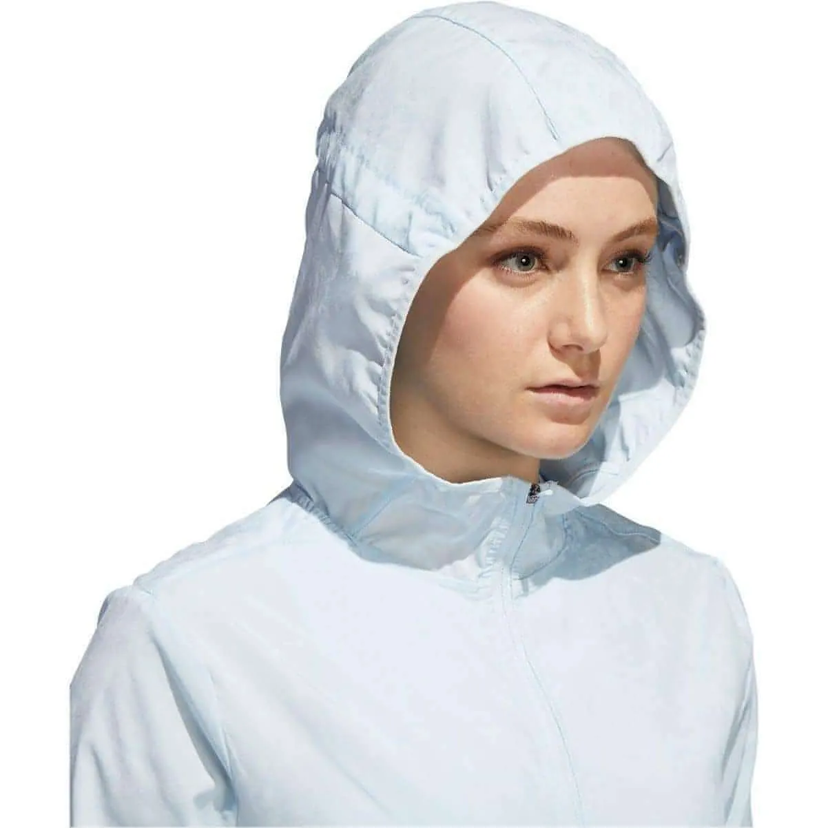 adidas Own The Run HD Windbreaker Womens Running Jacket - Blue