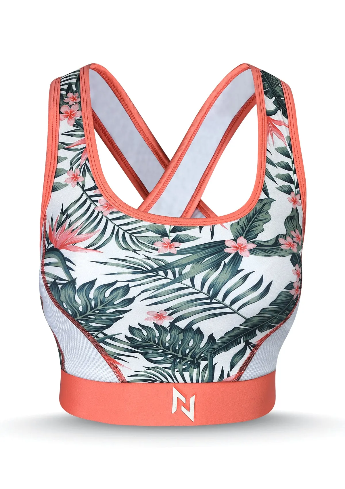 Aero Dry Floral Sports Bra