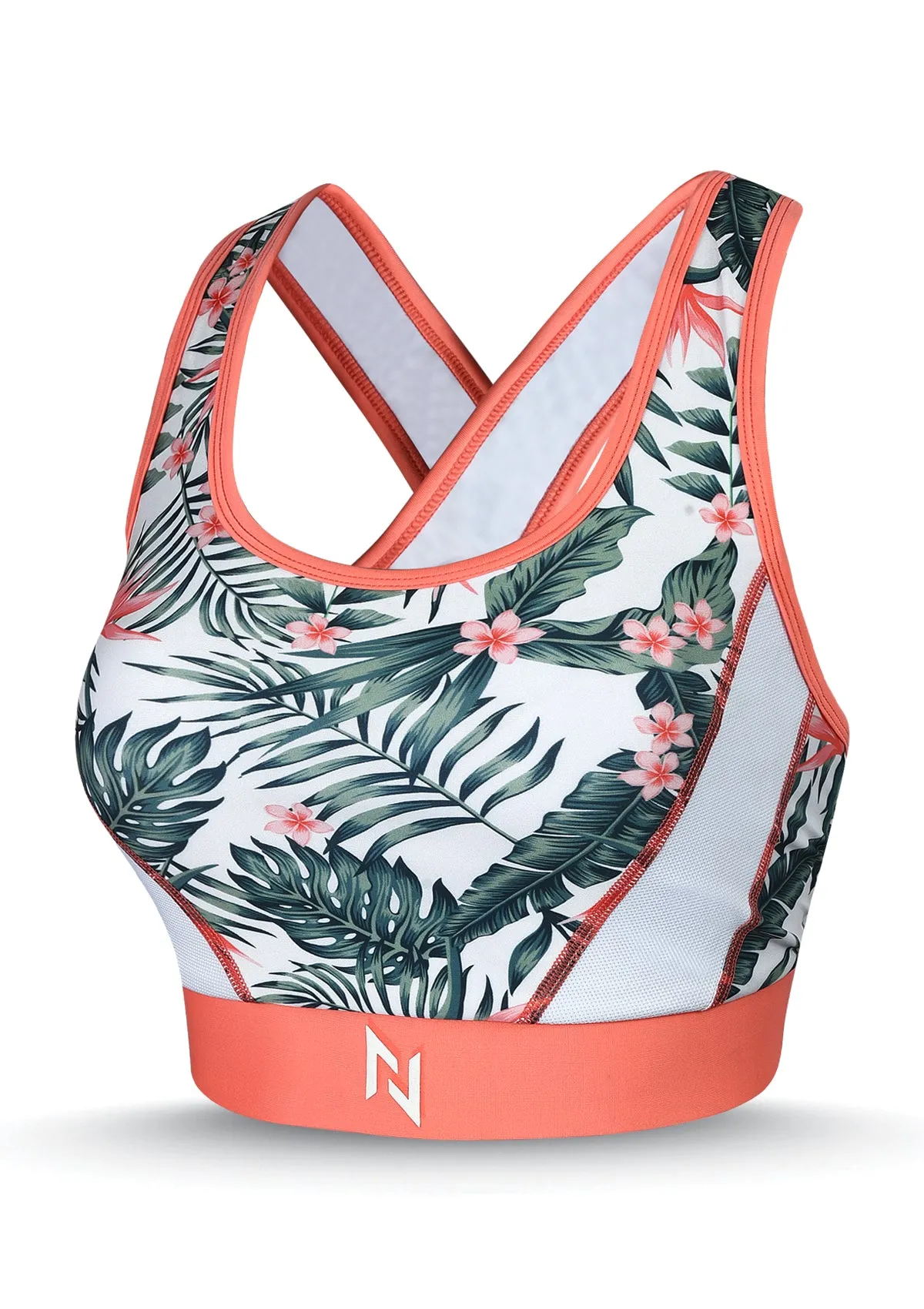 Aero Dry Floral Sports Bra