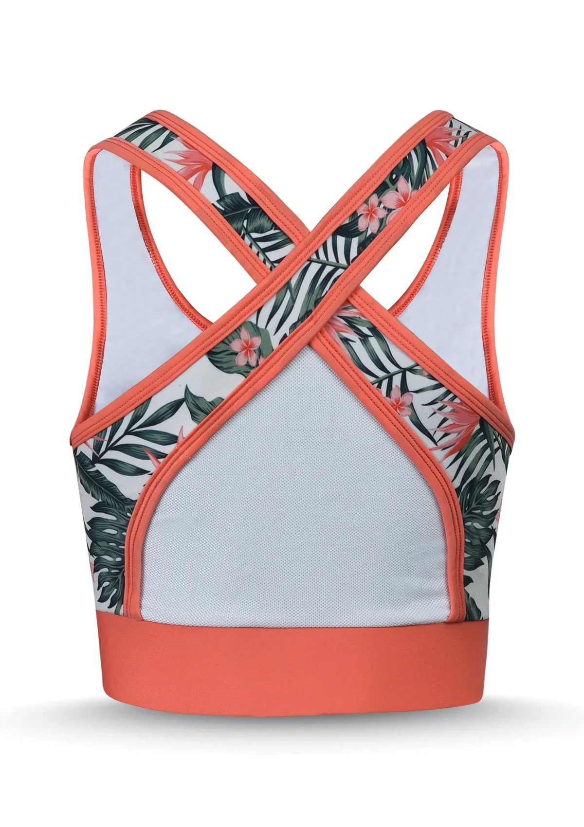 Aero Dry Floral Sports Bra