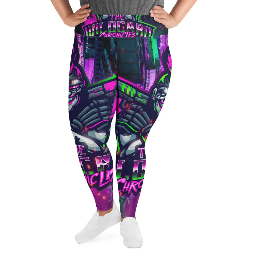 All-Over Print Plus Size Leggings