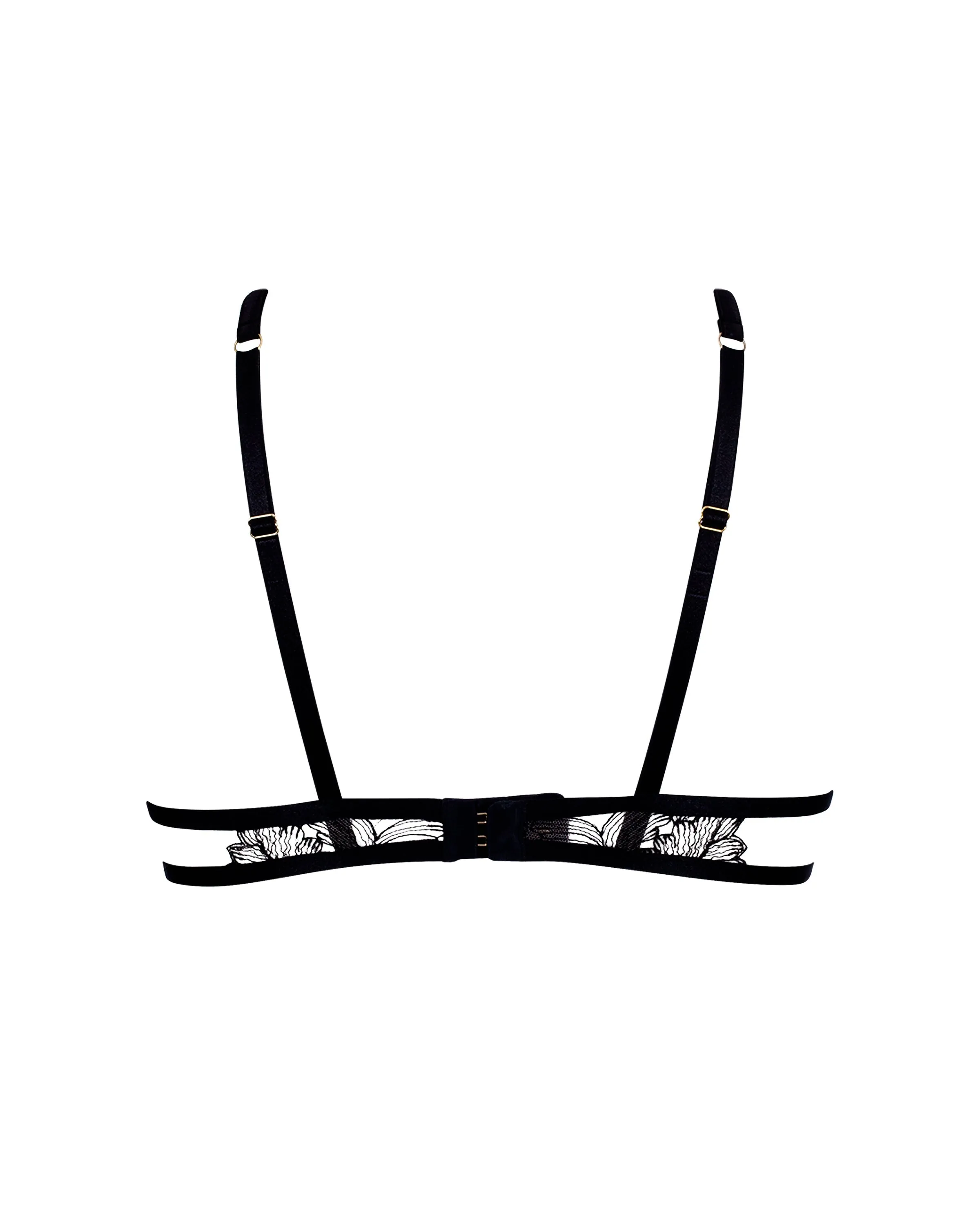 Alula Bra Black/Sheer