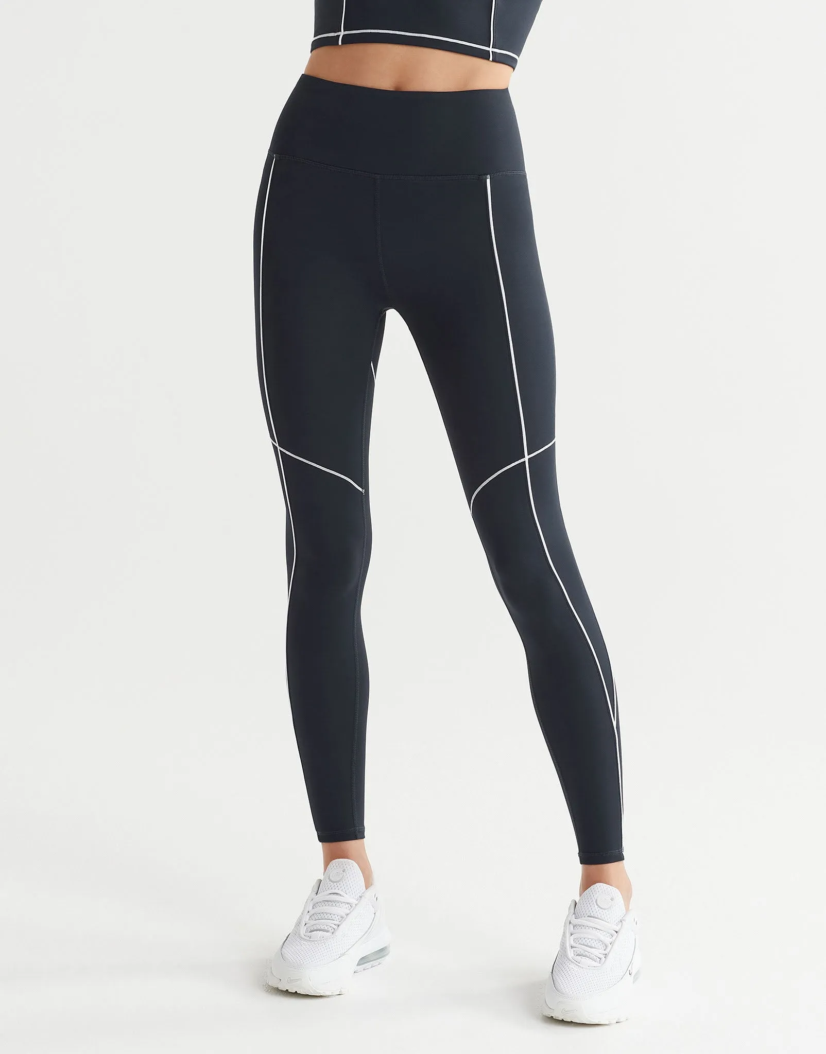 AMARA Legging - Navy/White