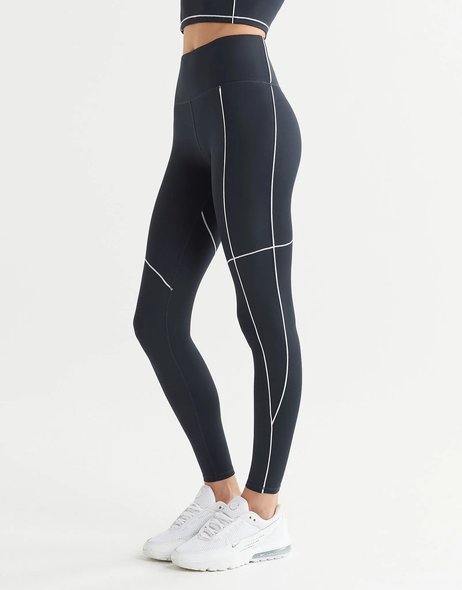 AMARA Legging - Navy/White