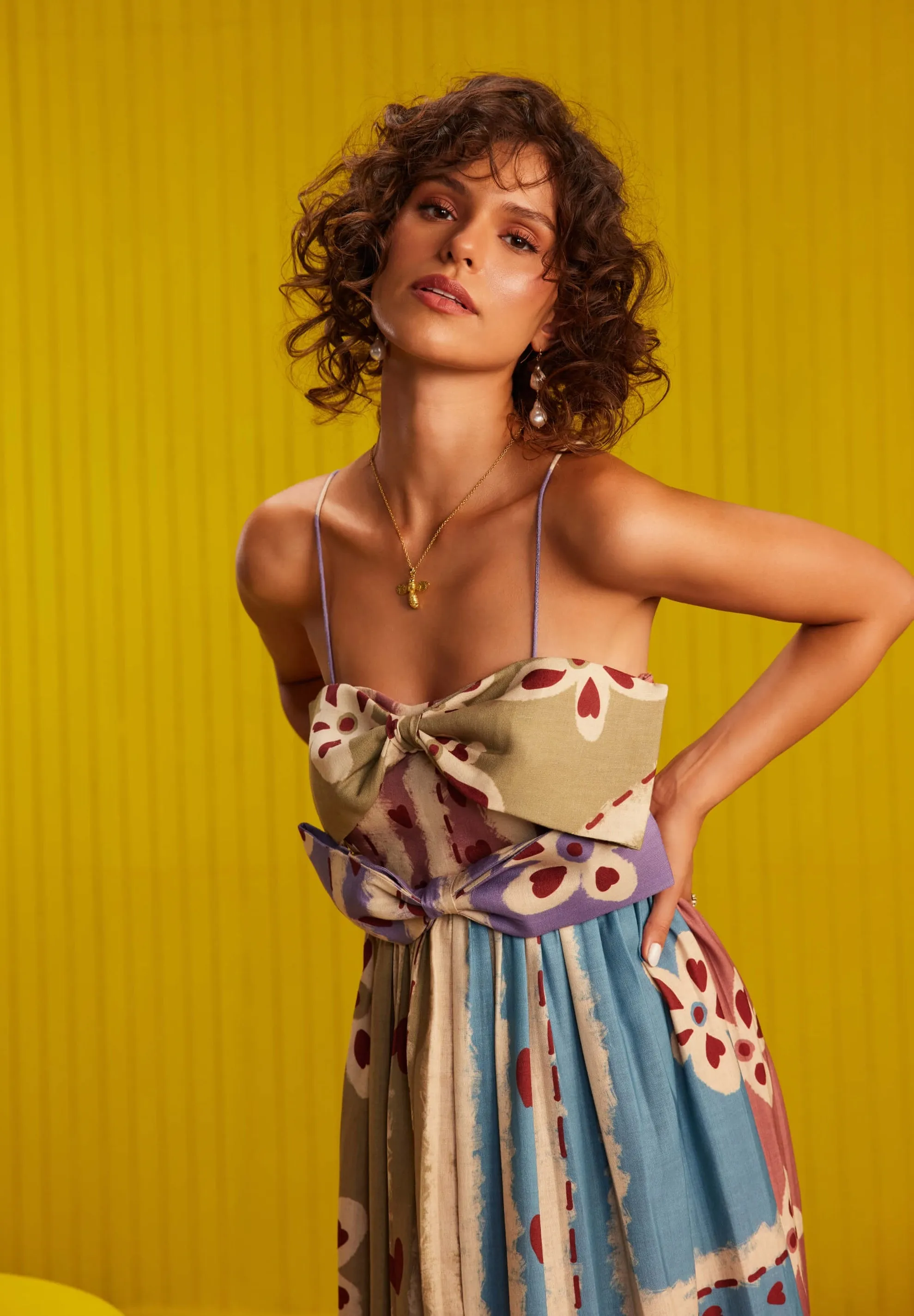 Amore multicolor affair dress