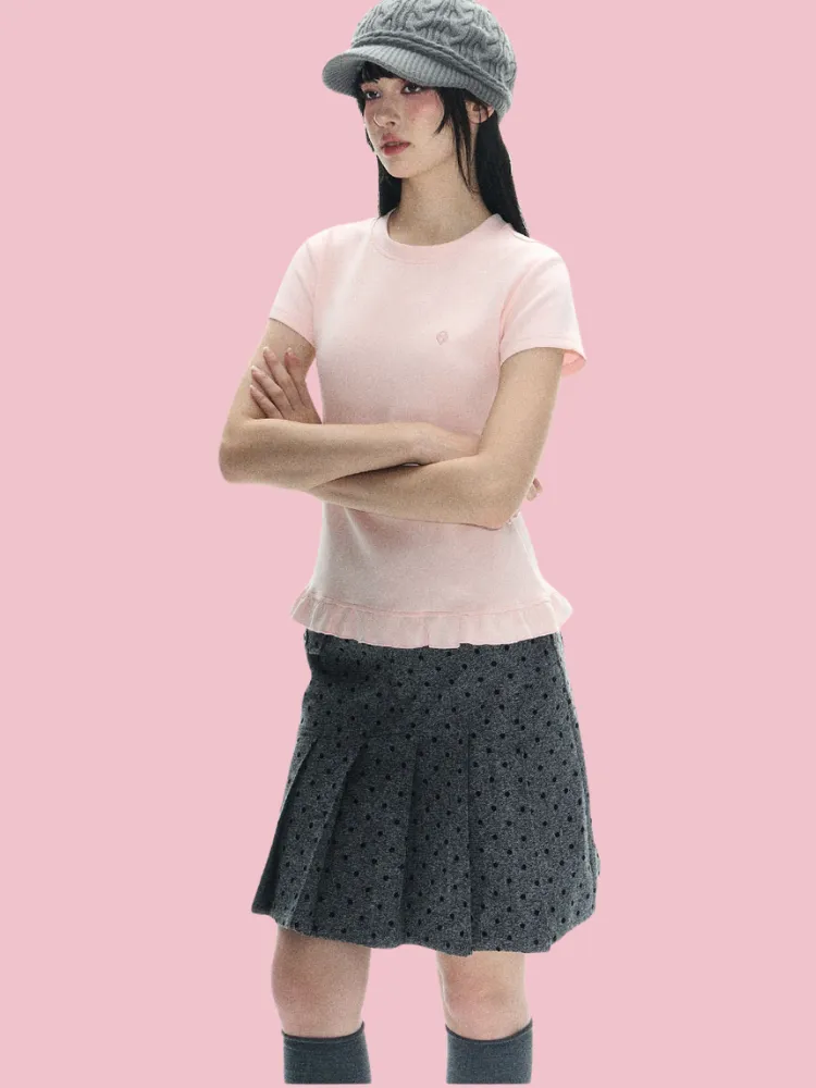 Angel Ruffle Tee