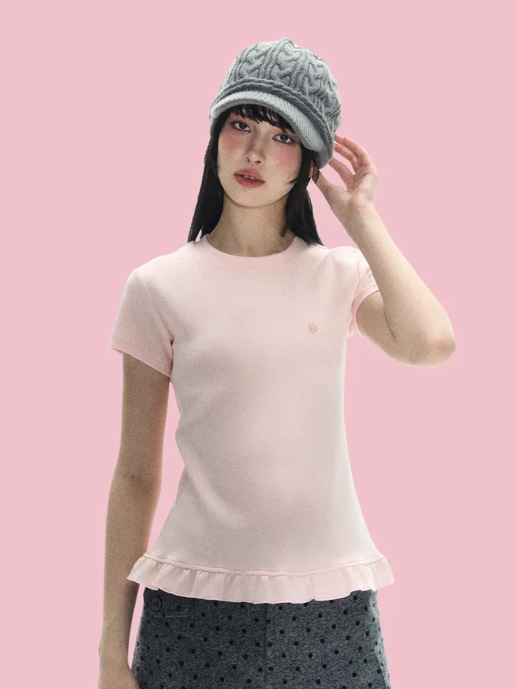 Angel Ruffle Tee
