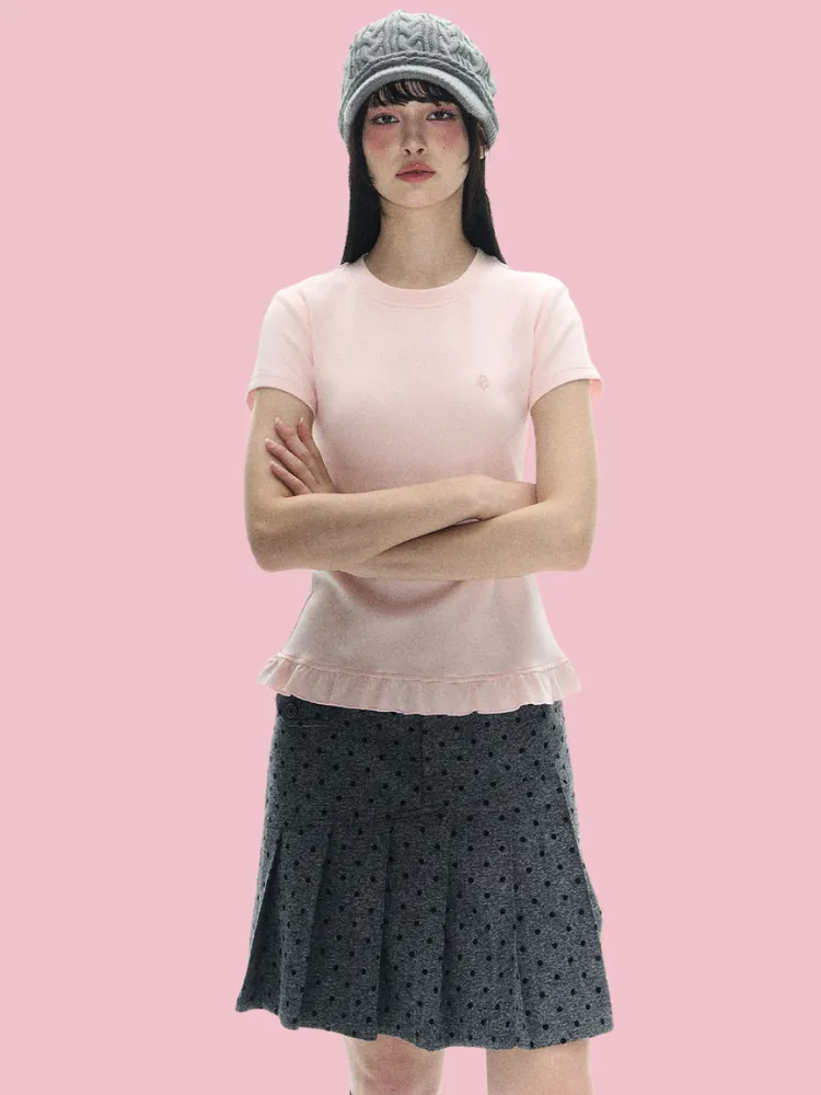 Angel Ruffle Tee