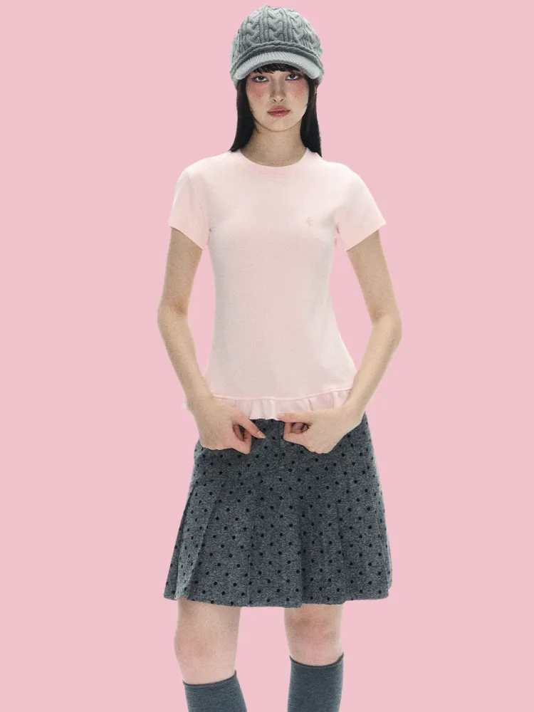 Angel Ruffle Tee