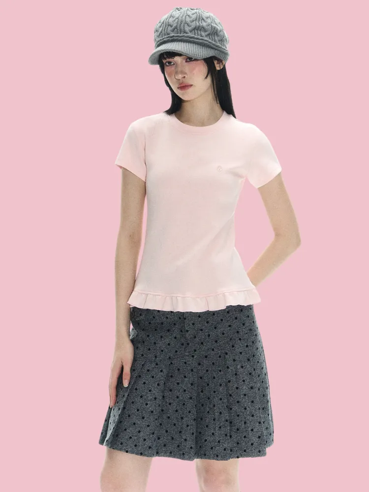 Angel Ruffle Tee