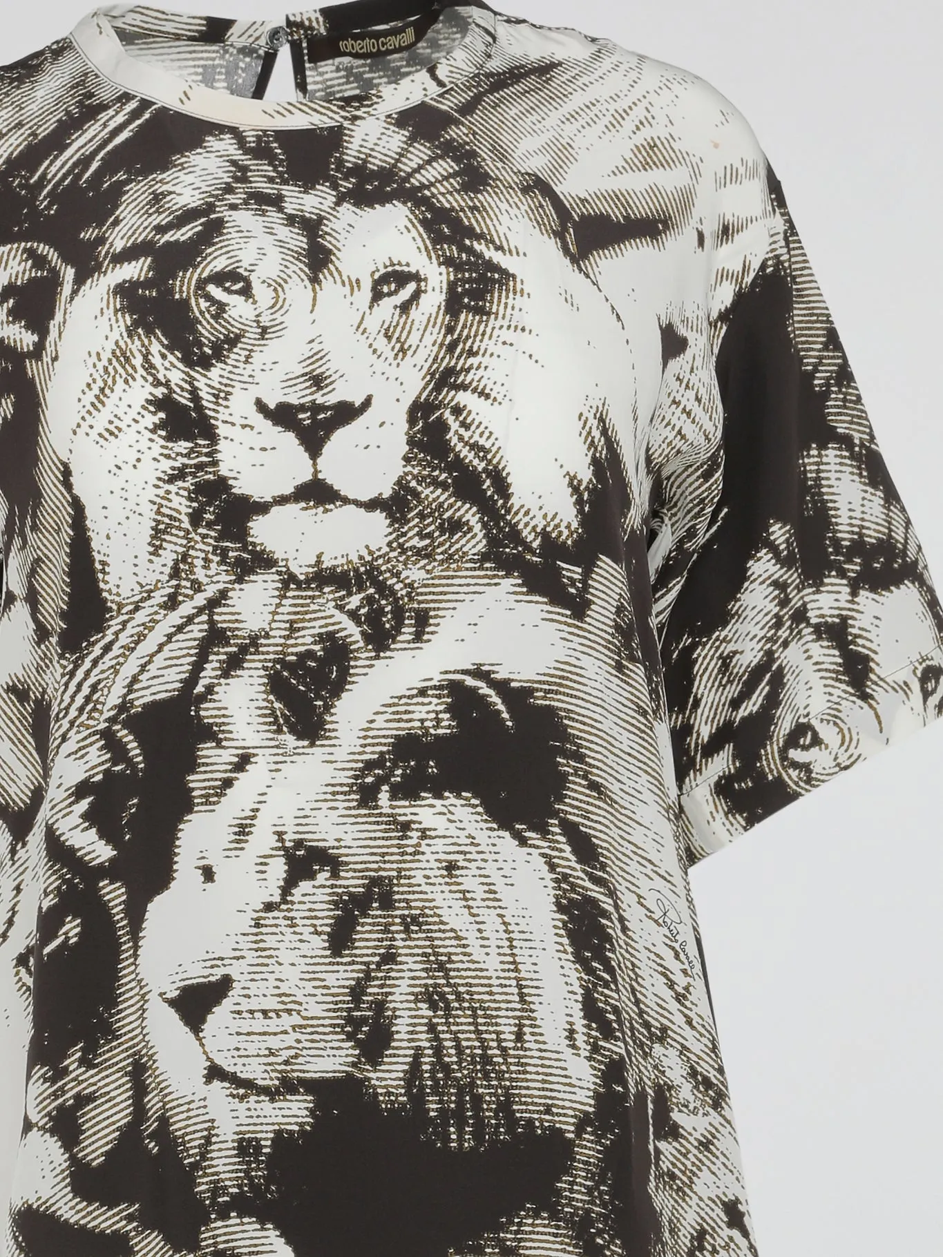 Animal Print Oversized T-Shirt