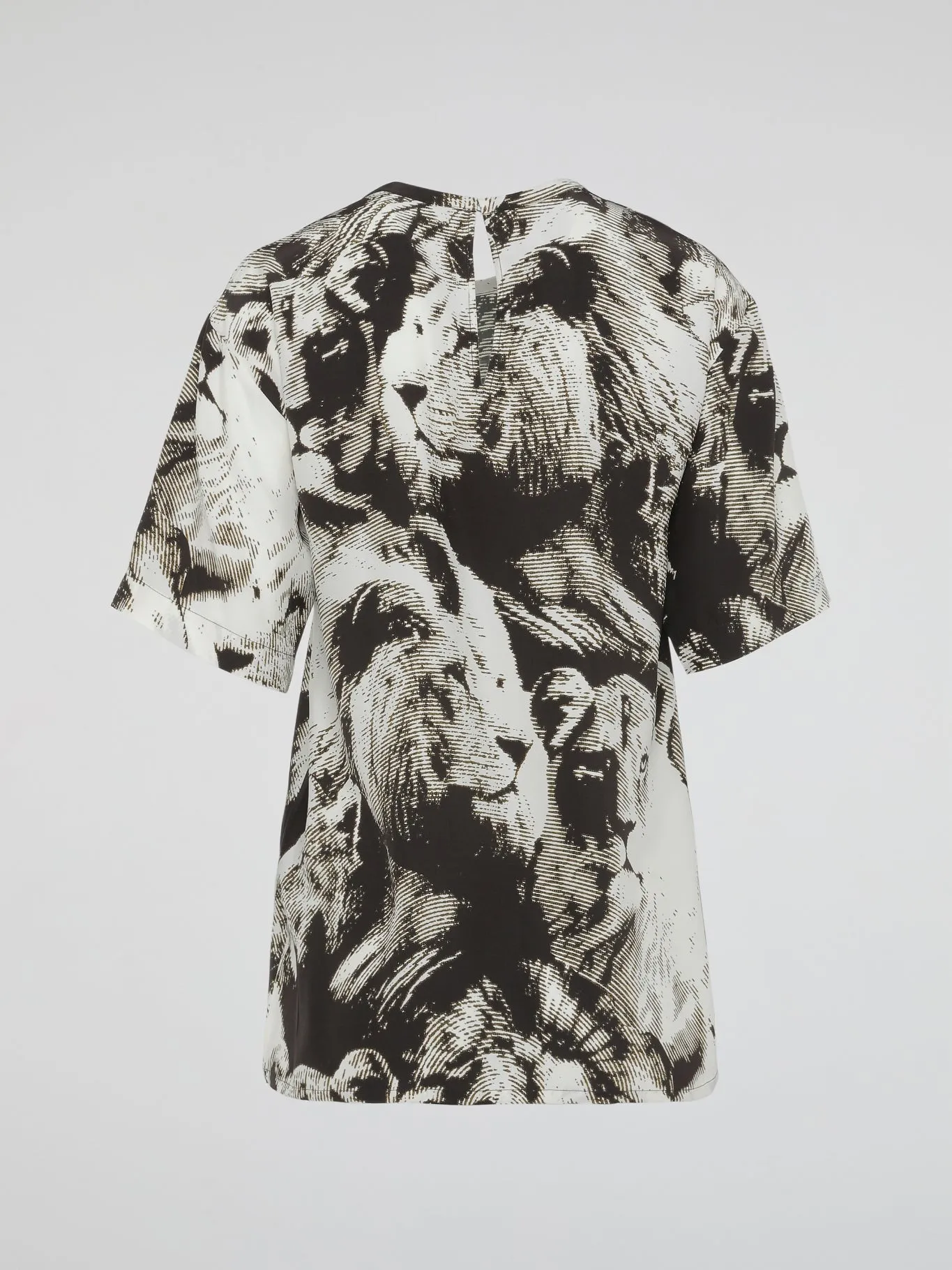 Animal Print Oversized T-Shirt