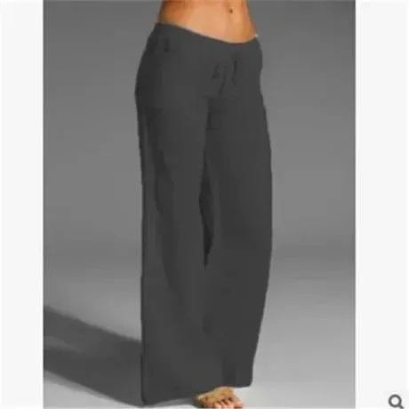Annelise® | Airy And Stylish White Linen Trousers For Women