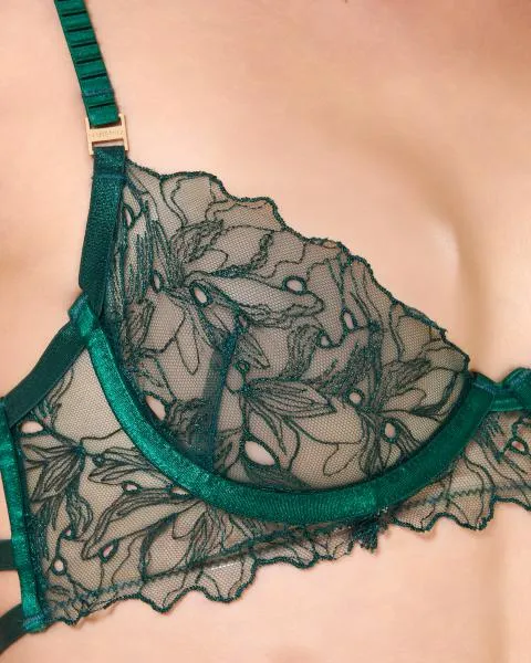 Astra Bra - Aventurine Green -