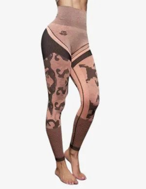 ATHENA CAMO Legging High Waist – Orange
