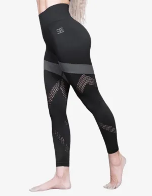 AZTEC Seamless Legging High Waist – Black / Grey