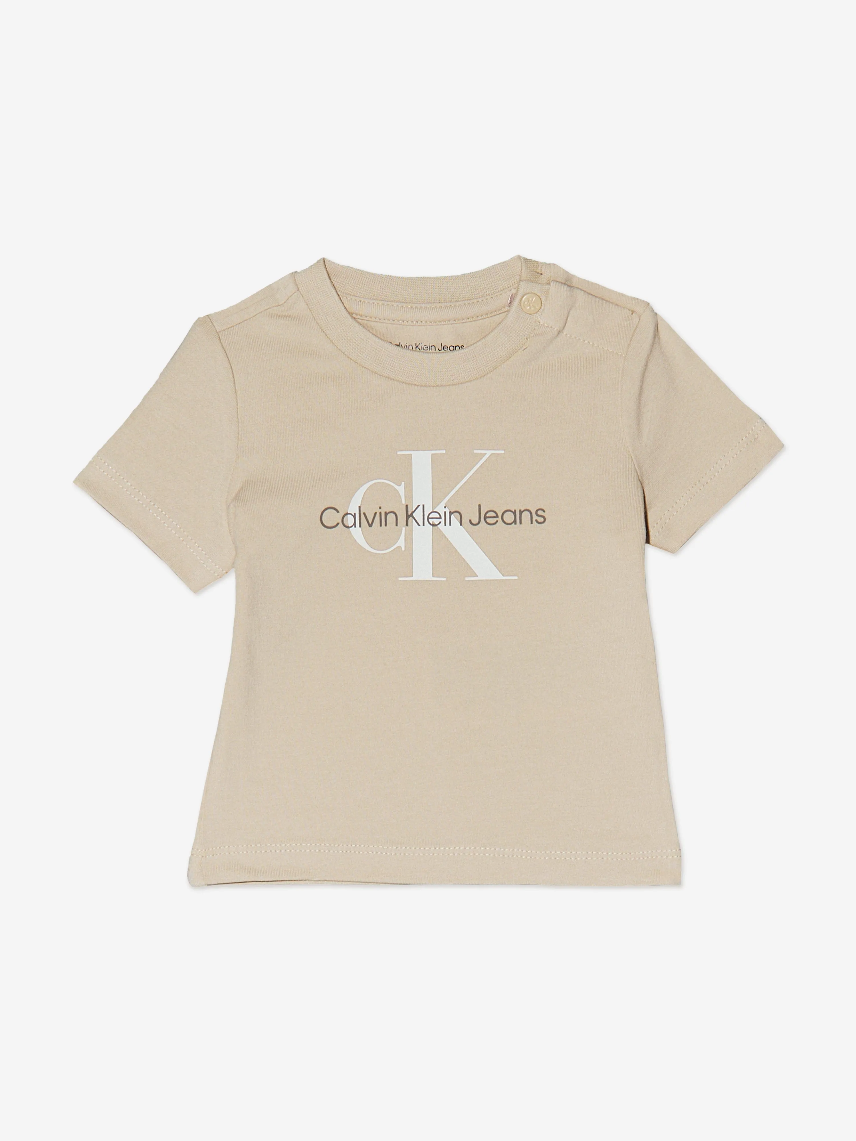 Baby Monogram T-Shirt in Beige