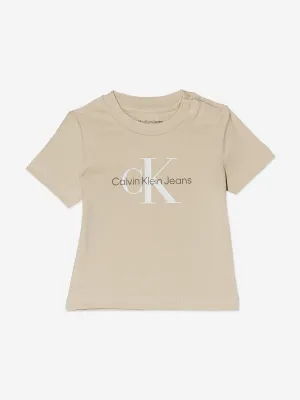 Baby Monogram T-Shirt in Beige