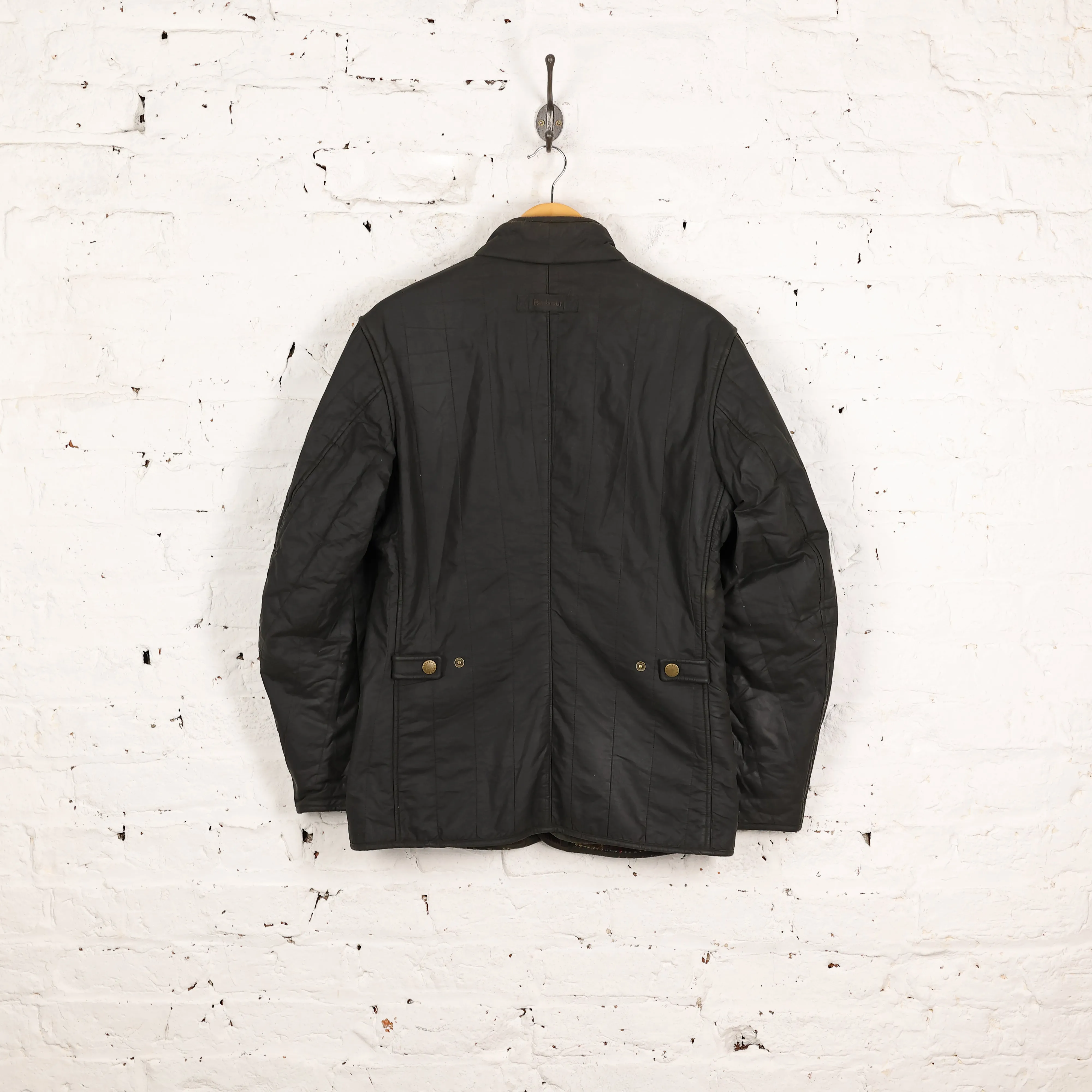 Barbour Quilt Wax Jacket - Green - S