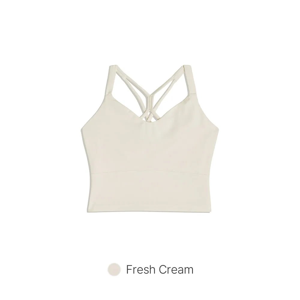 Be-Free Twist Back Longline Bra