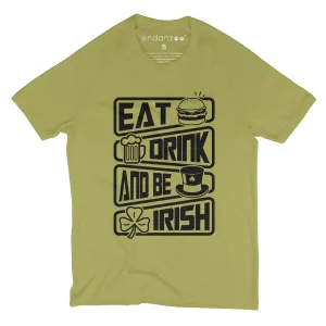 Be Irish Organic Short Sleeve Kids Tee Shirt (Green)