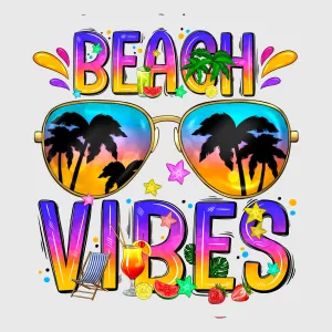 Beach Vibes Sunglasses Transfer