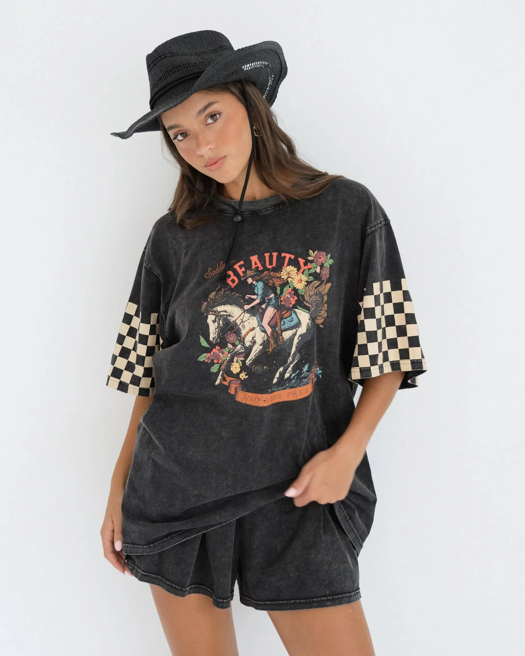 Beauty Tee - Charcoal