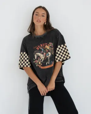 Beauty Tee - Charcoal