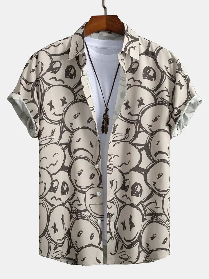Beige shirt with Felix character print