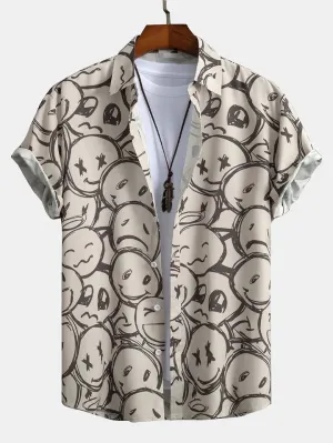 Beige shirt with Felix character print