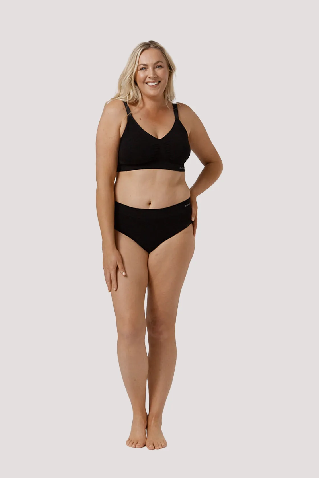 Bella Bamboo Ultimate Adjustable Crop Bra 2pk