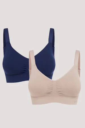 Bella Travel Ultimate Adjustable Bra 2pk - No Returns