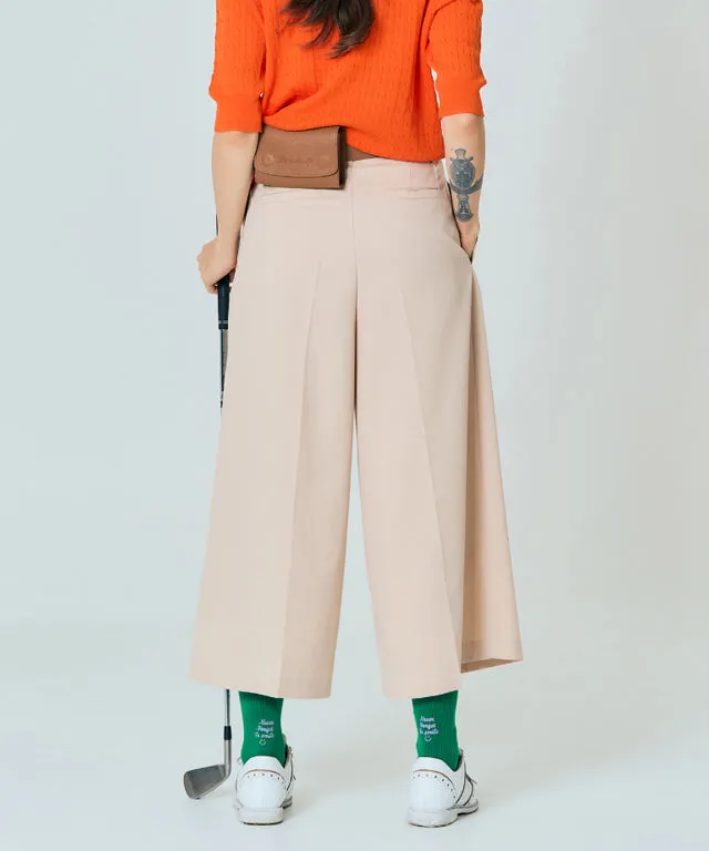 BENECIA 12 Wide Pants - Beige