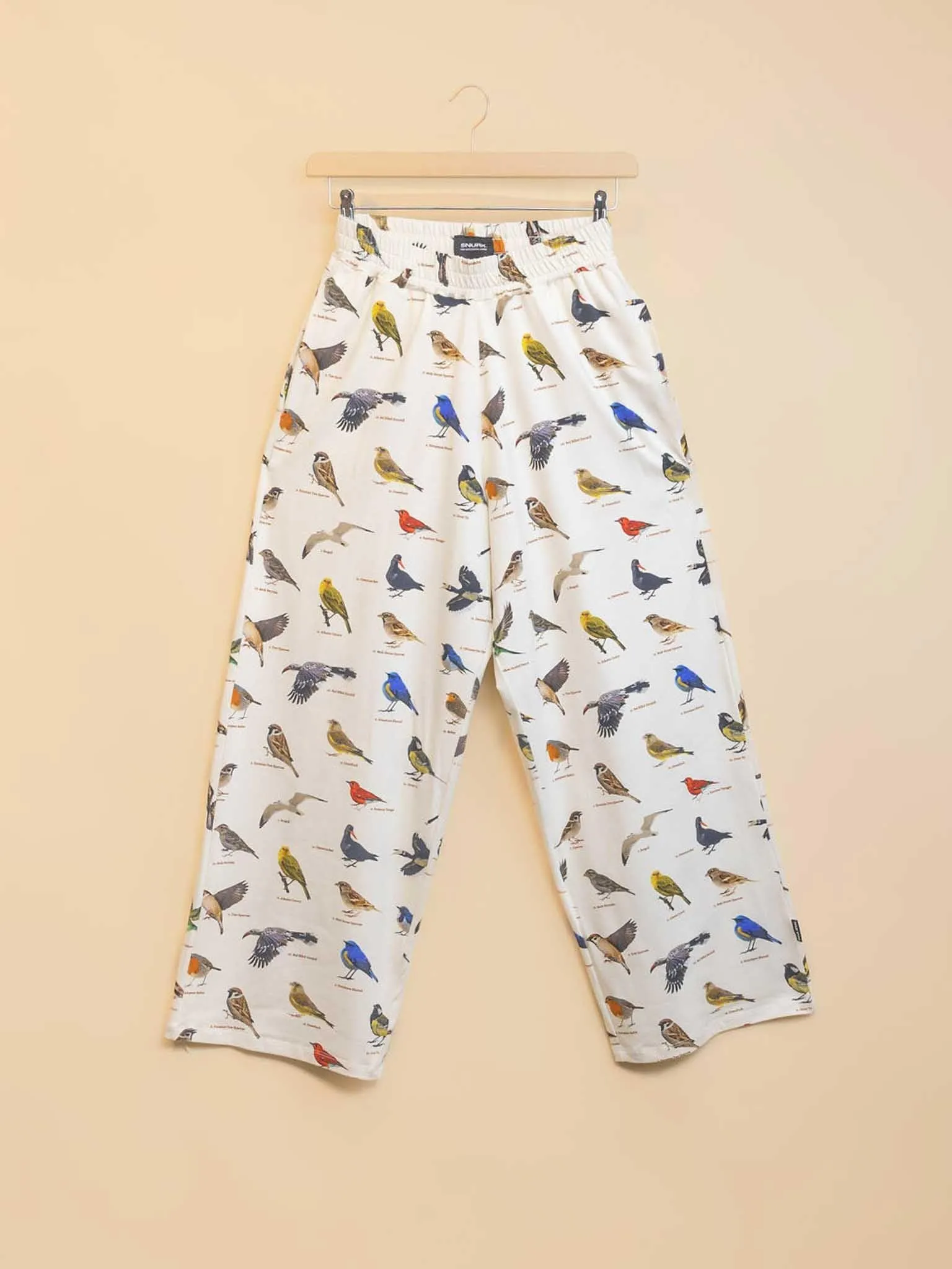 Bird Watching Wijde broek Dames