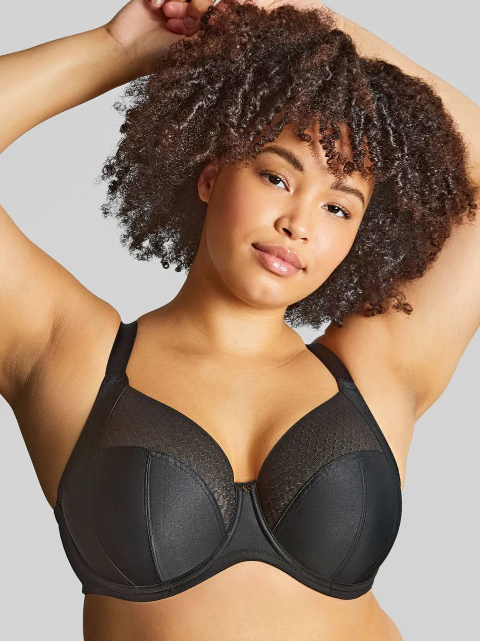 Bliss Full Cup Bra In Noir - Sculptresse