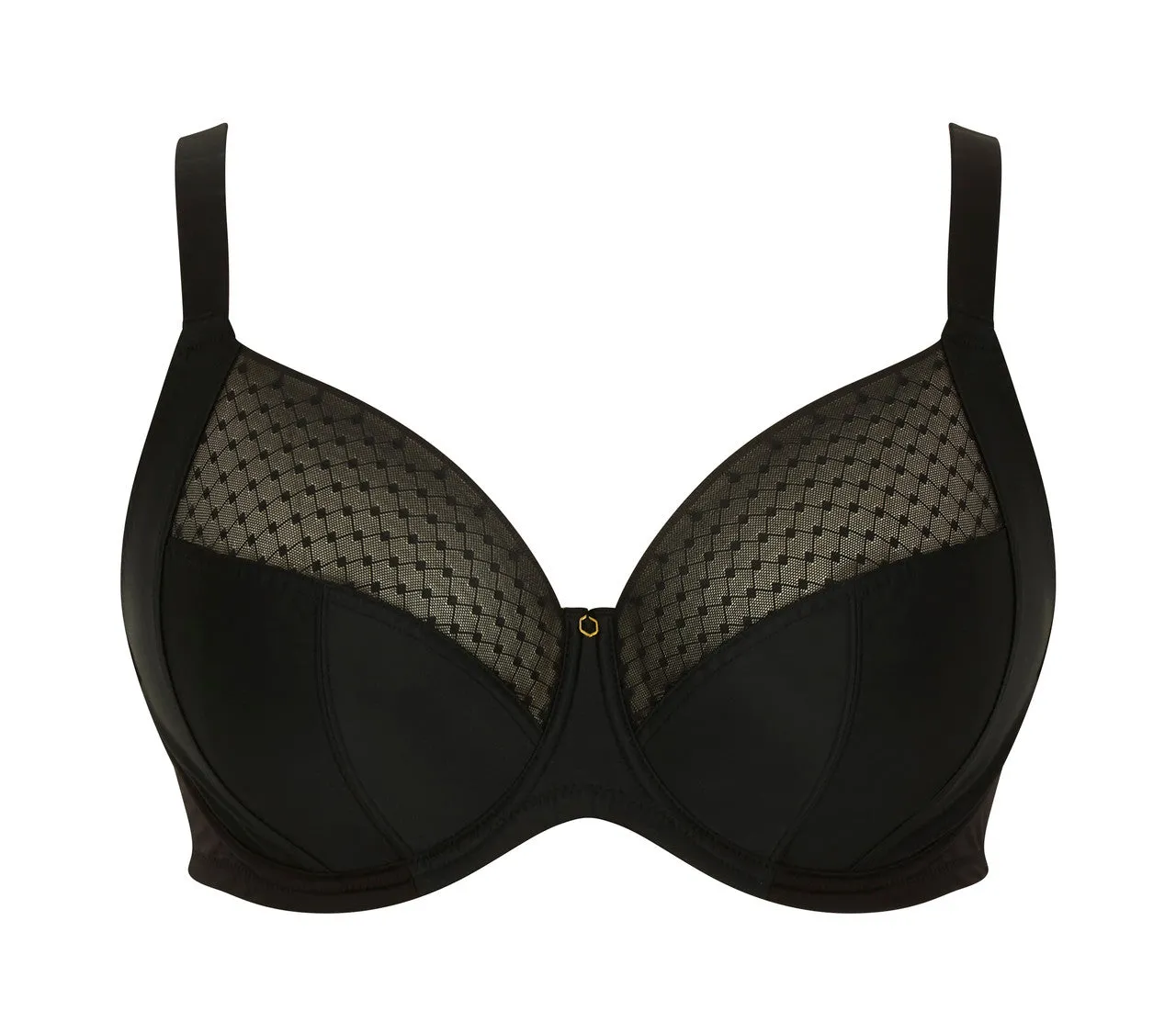 Bliss Full Cup Bra In Noir - Sculptresse