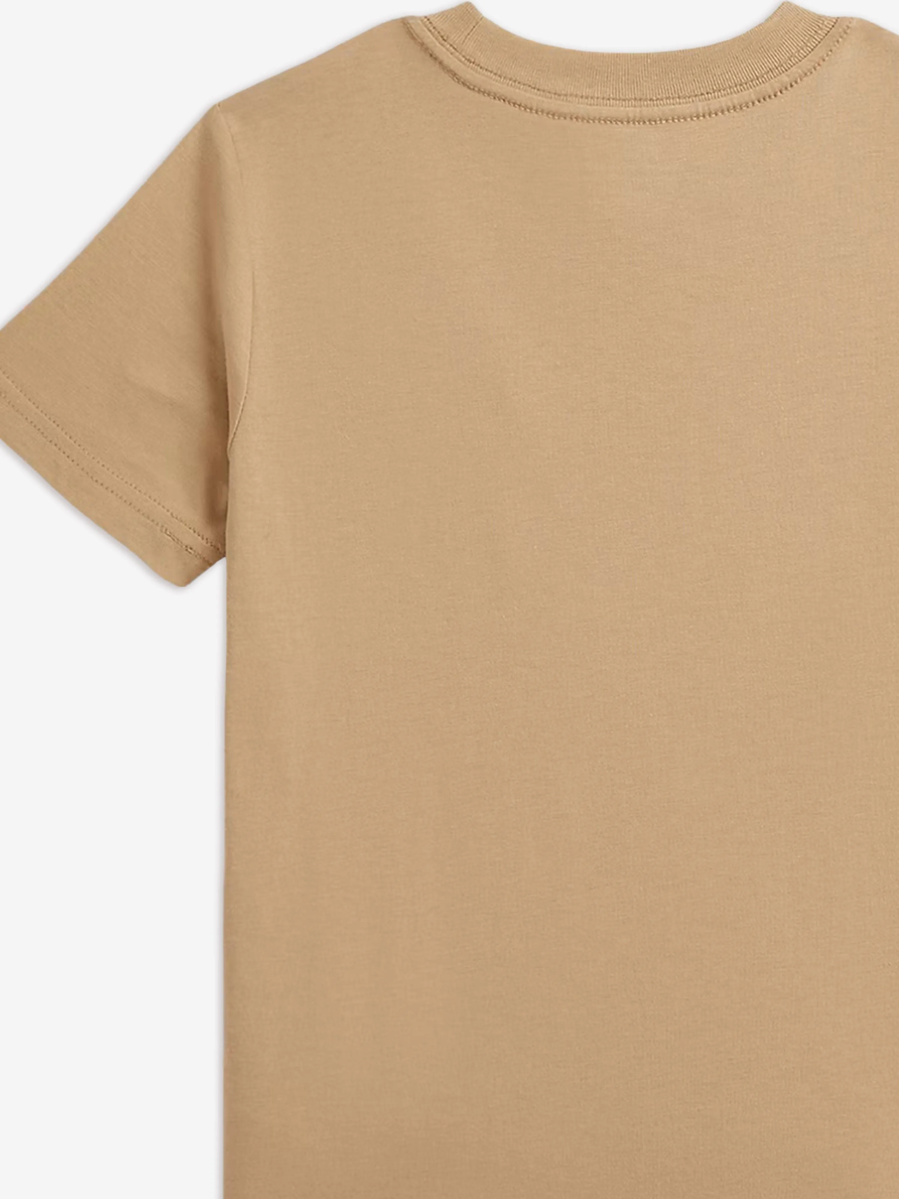 Boys Jersey Pocket T-Shirt in Beige