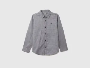 Boys Long Sleeve Check Shirt